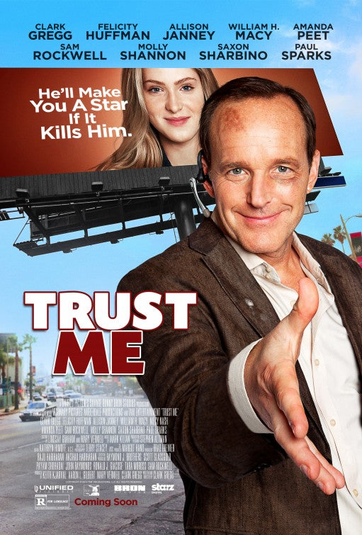 1000 piece jigsaw puzzle for the movie poster: Trust Me (2014)