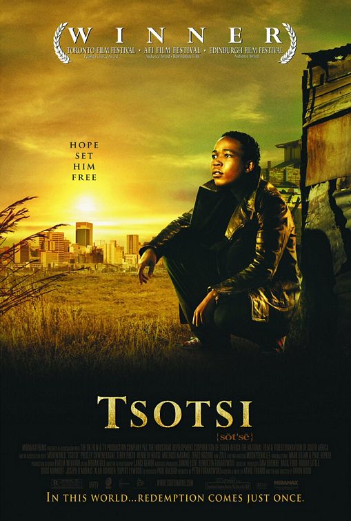 the movie poster: Tsotsi (2006)