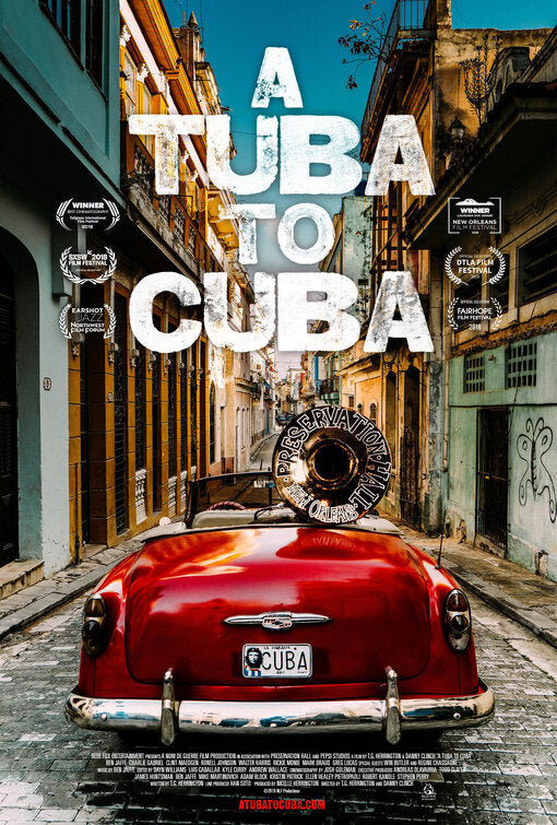 1000 piece jigsaw puzzle for the movie poster: A Tuba to Cuba (2019)