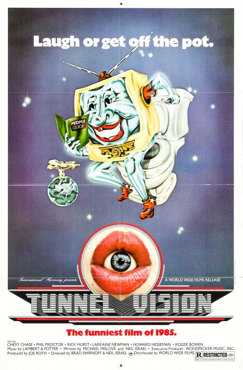 1000 piece jigsaw puzzle for the movie poster: Tunnel Vision (1976)