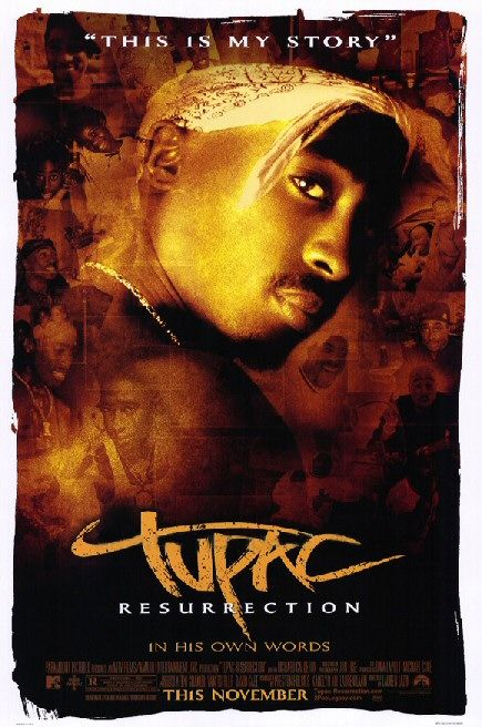 the movie poster: Tupac: Resurrection (2003)