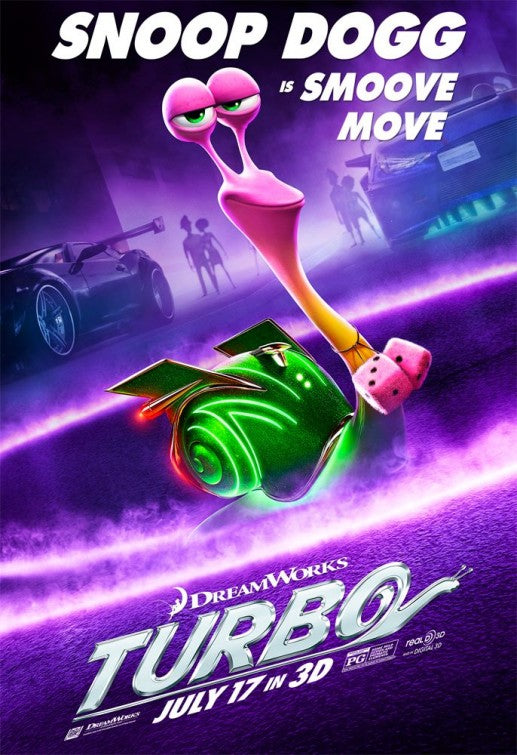 1000 piece jigsaw puzzle for the movie poster: Turbo (2013) ver5