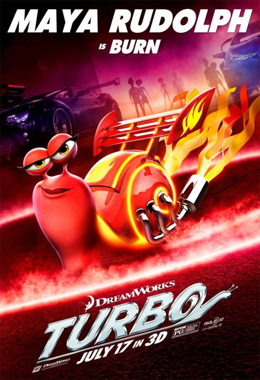 1000 piece jigsaw puzzle for the movie poster: Turbo (2013) ver6