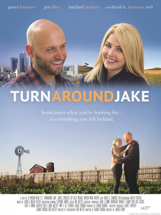 1000 piece jigsaw puzzle for the movie poster: Turnaround Jake (2013)