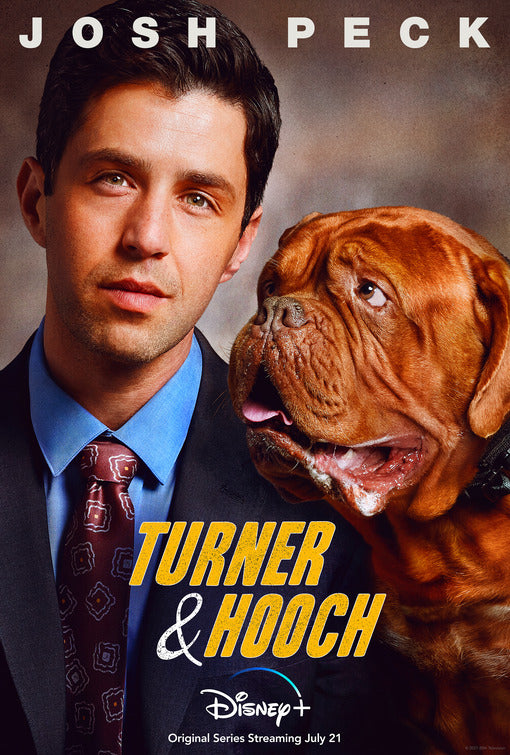 1000 piece jigsaw puzzle for tv poster: Turner & Hooch