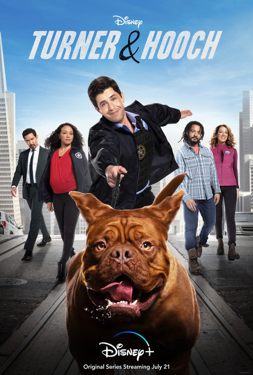 1000 piece jigsaw puzzle for tv poster: Turner & Hooch, ver2