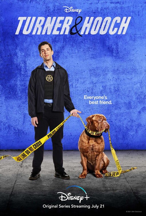 1000 piece jigsaw puzzle for tv poster: Turner & Hooch, ver3