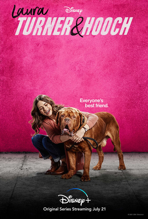 1000 piece jigsaw puzzle for tv poster: Turner & Hooch, ver4