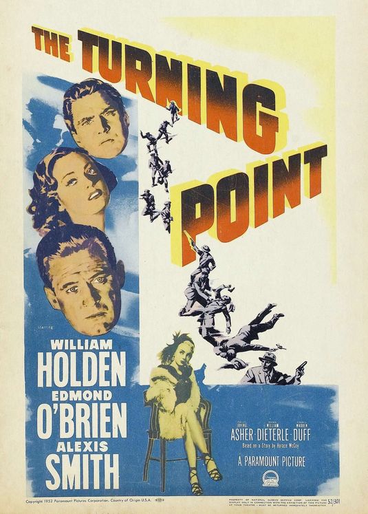 the movie poster: The Turning Point (1952)