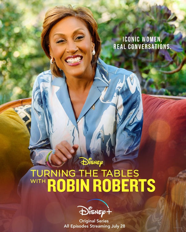 1000 piece jigsaw puzzle for tv poster: Turning the Tables with Robin Roberts