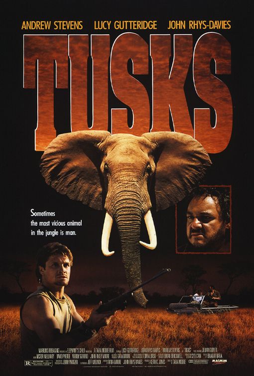 the movie poster: Tusks (1990)
