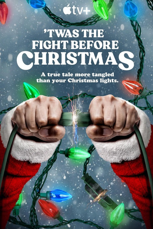 1000 piece jigsaw puzzle for the movie poster: 'Twas The Fight Before Christmas (2021)
