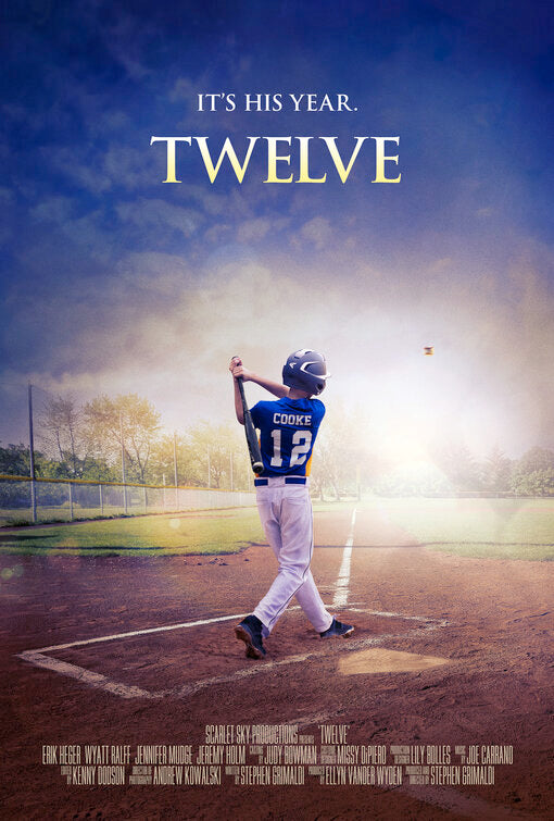 1000 piece jigsaw puzzle for the movie poster: Twelve (2019)