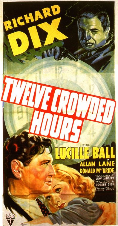 the movie poster: Twelve Crowded Hours (1939)