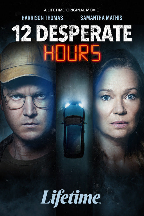 1000 piece jigsaw puzzle for the movie poster: 12 Desperate Hours (2023)