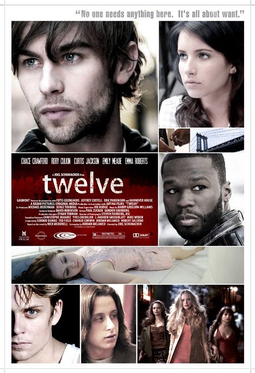 1000 piece jigsaw puzzle for the movie poster: Twelve (2010)