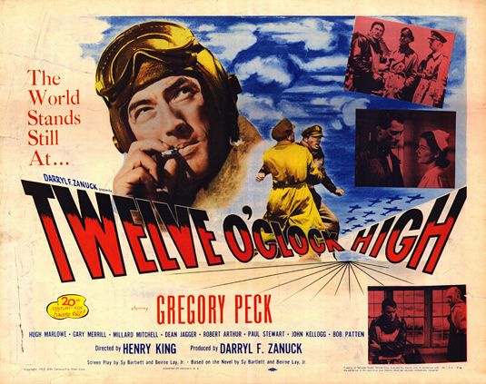 the movie poster: Twelve O'Clock High (1949) ver2