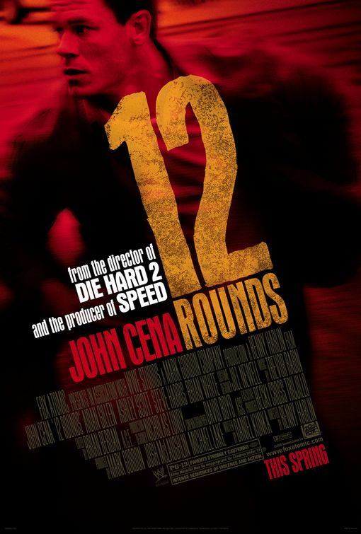 the movie poster: 12 Rounds (2009)