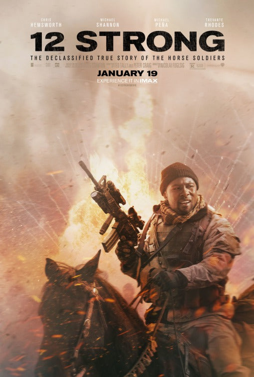 1000 piece jigsaw puzzle for the movie poster: 12 Strong (2018) ver6