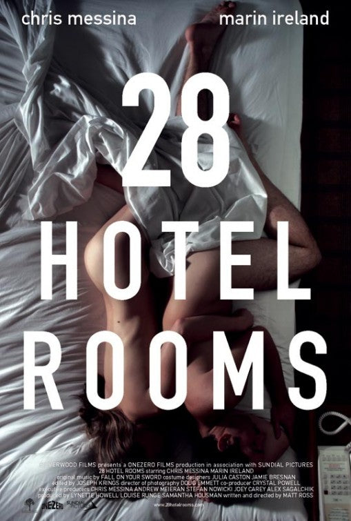 1000 piece jigsaw puzzle for the movie poster: 28 Hotel Rooms (2012)