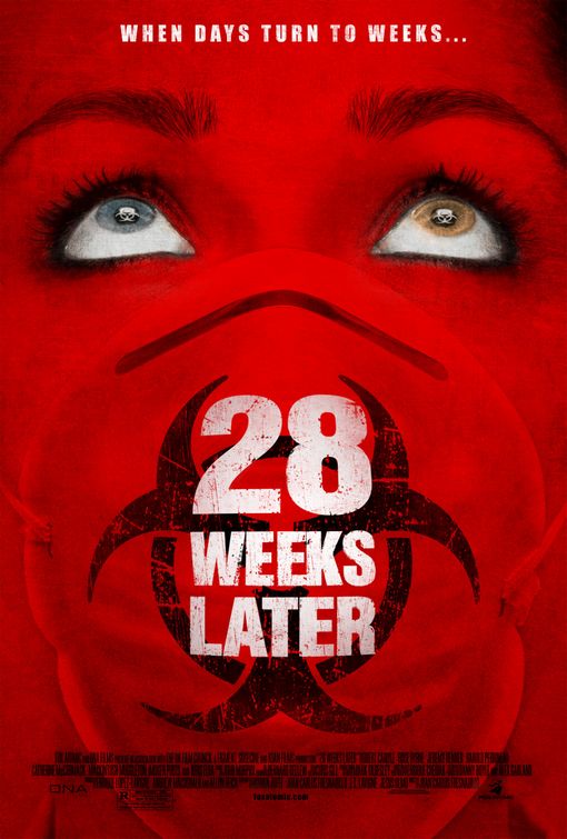 the movie poster: 28 Weeks Later (2007) ver3