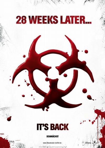 the movie poster: 28 Weeks Later (2007) ver4