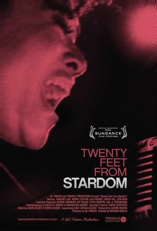 1000 piece jigsaw puzzle for the movie poster: Twenty Feet from Stardom (2013)
