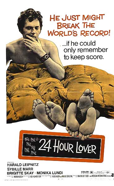 the movie poster: 24-Hour Lover (1970)