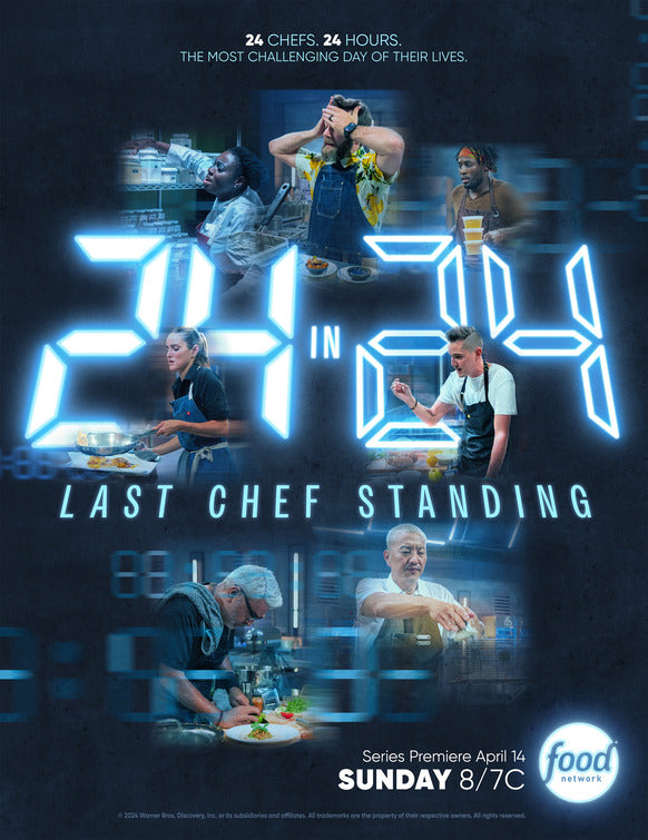 1000 piece jigsaw puzzle for tv poster: 24 in 24: Last Chef Standing