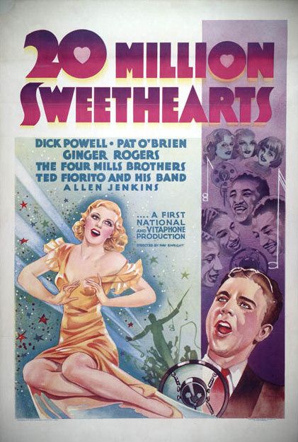 the movie poster: Twenty Million Sweethearts (1934)