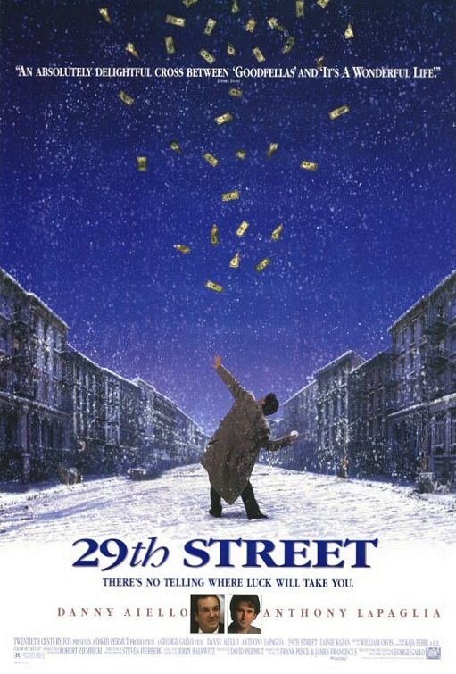 the movie poster: 29th Street (1991)