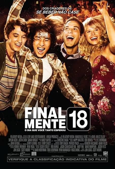 1000 piece jigsaw puzzle for the movie poster: 21 and Over (2013) ver2