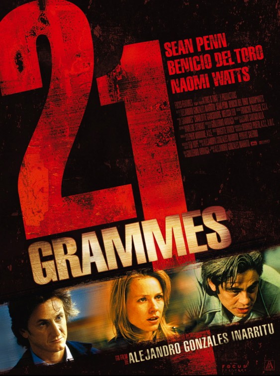 1000 piece jigsaw puzzle for the movie poster: 21 Grams (2003) ver9