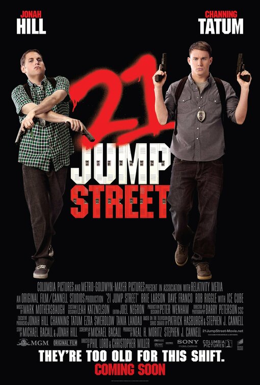 1000 piece jigsaw puzzle for the movie poster: 21 Jump Street (2012) ver2