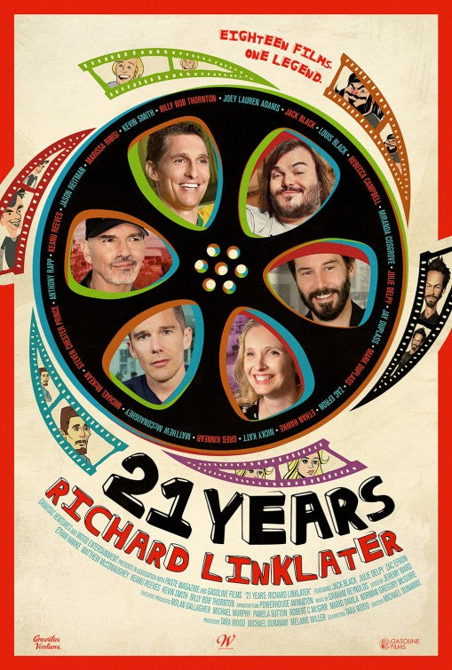 1000 piece jigsaw puzzle for the movie poster: 21 Years: Richard Linklater (2014)
