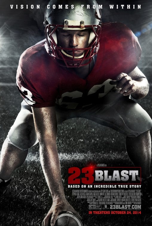 1000 piece jigsaw puzzle for the movie poster: 23 Blast (2014)