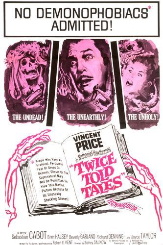 the movie poster: Twice Told Tales (1963)