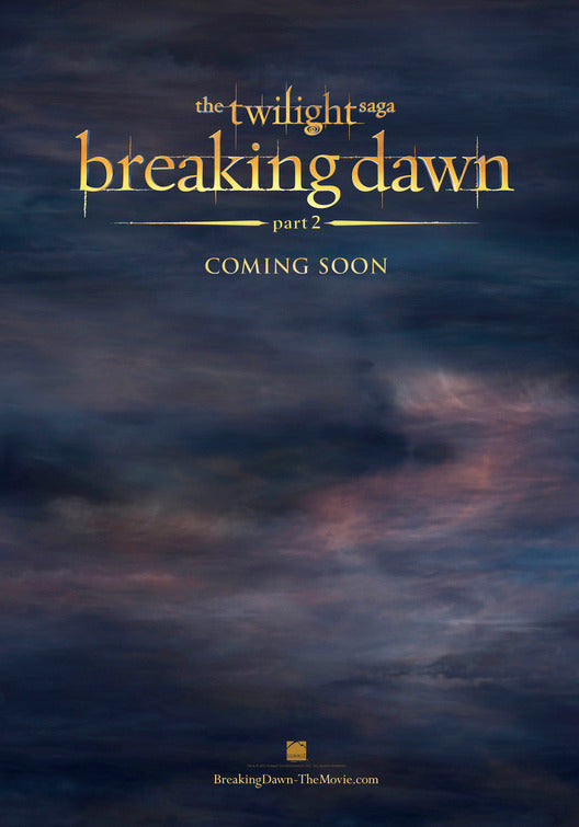 1000 piece jigsaw puzzle for the movie poster: The Twilight Saga: Breaking Dawn - Part 2 (2012)