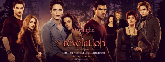 1000 piece jigsaw puzzle for the movie poster: The Twilight Saga: Breaking Dawn - Part 1 (2011) ver5