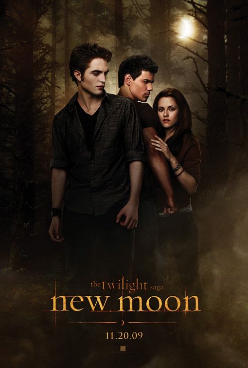 1000 piece jigsaw puzzle for the movie poster: The Twilight Saga: New Moon (2009)