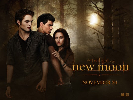 1000 piece jigsaw puzzle for the movie poster: The Twilight Saga: New Moon (2009) ver10