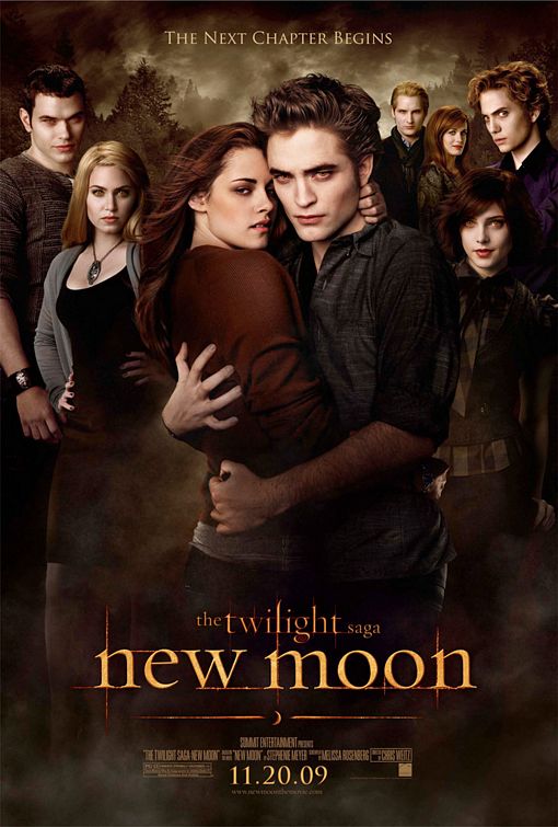 1000 piece jigsaw puzzle for the movie poster: The Twilight Saga: New Moon (2009) ver2
