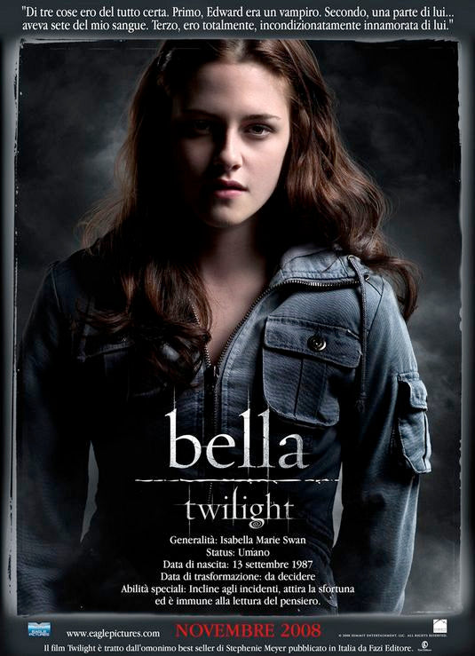 the movie poster: Twilight (2008) ver3