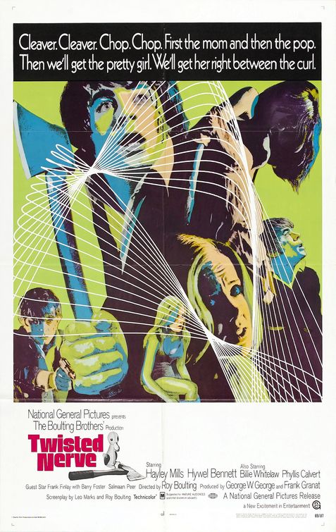 the movie poster: Twisted Nerve (1969)