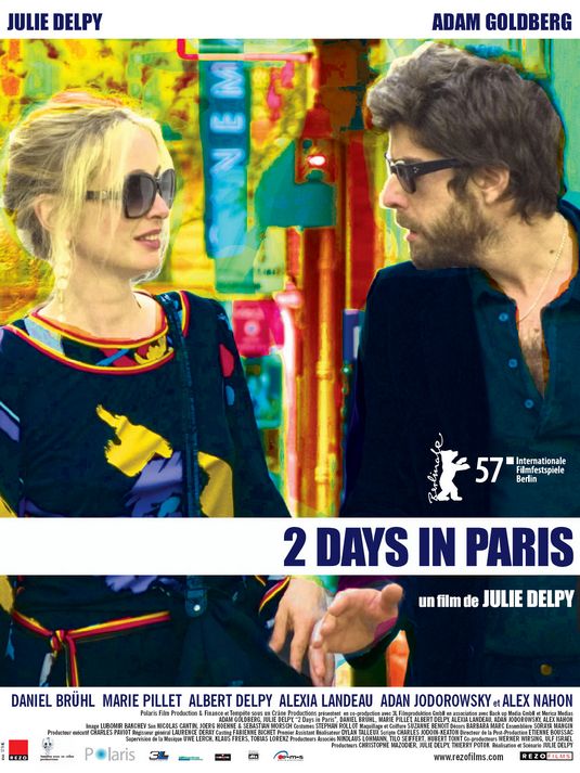 the movie poster: 2 Days in Paris (2007)