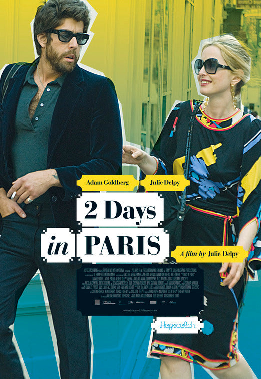 1000 piece jigsaw puzzle for the movie poster: 2 Days in Paris (2007) ver6