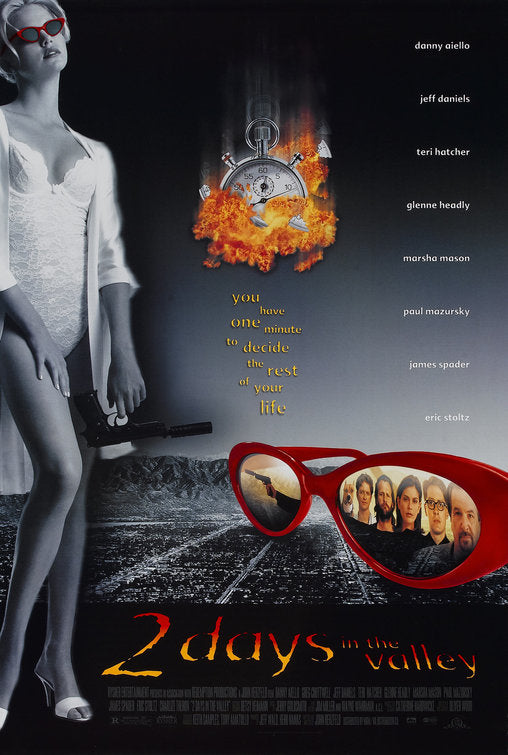 the movie poster: 2 Days In The Valley (1996) ver2