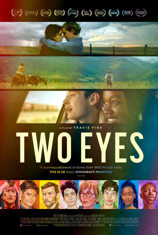 1000 piece jigsaw puzzle for the movie poster: Two Eyes (2023)