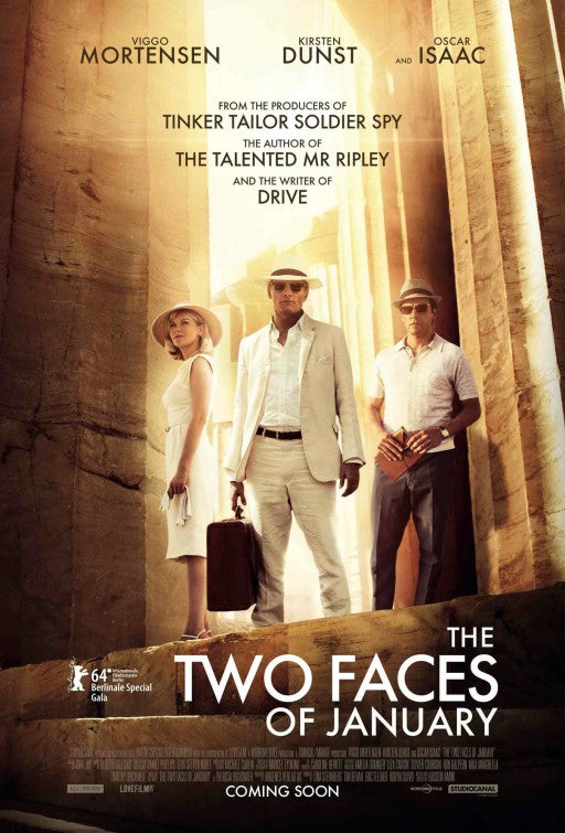 1000 piece jigsaw puzzle for the movie poster: The Two Faces of January (2014)