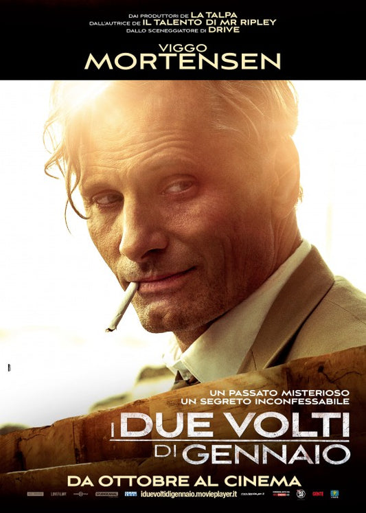 1000 piece jigsaw puzzle for the movie poster: The Two Faces of January (2014) ver13